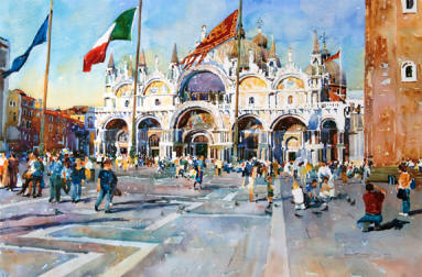 San Marco in Primavera - Painting